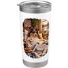 Funny Collie Owner Gift Collie Lover Divertente regalo per il proprietario di Collie Lover Bicchiere termico in acciaio inox doppia parete