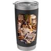 Funny Collie Owner Gift Collie Lover Divertente regalo per il proprietario di Collie Lover Bicchiere termico in acciaio inox doppia parete