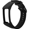Cinturino di ricambio da polso sportivo per polar A360 A370 Smart Watch nero