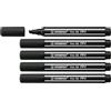 STABILO - Pennarello Premium a tratto doppio (1 + 5 mm) - Pen 68 MAX | Confezione da 5, Nero