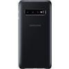 Samsung EF-ZG973CBEGWW Clear View Custodia per S10, Nero