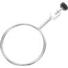 Iron Ring Lab Table Clamp Stands Silver Reusable Chemistry Supplies