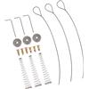 Silver Spring Gate Pull Cable Kit Durable for Wooden Vinyl Metal Door