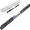 Agandax Supporto da parete per Soundbar Sonos Arc e Sonos Arc Ultra Sound Bar (nero)