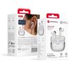 0E12D1A Forcell Auricolare Bluetooth Pulse Pro Stereo Acn White Per Honor Win Turbo