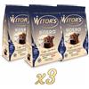 Witor's Il Boero Caffè e Sambuca - Cioccolatini Extra Fondenti Multipack da 3 pz