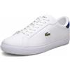 Lacoste Powercourt - Sneakers In Pelle Bianco - Taglia 40 [6.5 US 25cm] Scarpe