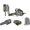 EGO Power CSX3000 CSX3002 Kit Motosega+ Batteria 4.0 Ah + Caricatore + Borsa