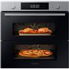 SAMSUNG NV7B45403BSU5 FORNO 60 CM 76 LT MULTIFUNZIONE VAPORE DUAL DOOR WIFI