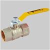 Tiemme "VALVOLA SFERA GAS F/F LEVA ACCIAIO - 1""1/2 MOP5"