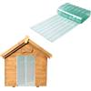 Tenda Per Porta In PVC Lunghezza 1,5 M Trasparente Per Strisce Di Tenda
