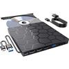 No Lettore CD/DVD Esterno, Masterizzatore CD/DVD-ROM +/-RW USB 3.0 7 In 1 per 5284