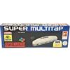Nintendo Super Nintendo SNES Super Multitap 4 NUOVO adattatore multi controller originale