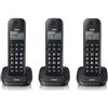 Brondi Telefono Cordless Brondi Gala Trio Nero
