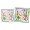 Janod, Cosy Strass Lovely Day, Diamond Painting con 4500 Strass | Tela da Decorare, Applicatore a 3 Punte, Cera, Vassoio Scanalato e Cornice in Cartone, Attività da 14 Anni