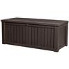 Keter Baule in resina Rockwood - effetto legno colore marrone