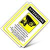 TK THERMALKING cartello area videosorvegliata adesivo - GDPR 2020 - Adesivi videosorveglianza p