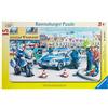 Ravensburger 06037 - Polizia in Azione, Puzzle con Cornice 15 Pezzi