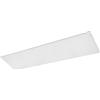 GTV Pannello LED MODULAR, 40W 4800lm, Luce Calda 3000K, IP54, 120x30 cm, CRI80, Dissipatore Doppio, per Ufficio e Soffitti Sospesi, Bianco