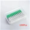 LacyMC 150/200 Pezzi Spazzole Interdentali Silicone Stuzzicadenti Pulizia Orale