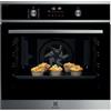 Electrolux Forno Multifunzione da Incasso 72 L EOD6P56X Classe A+ | 72 L di capacità, montaggio a incasso, pulizia pirolitica, display digitale, dimensioni 670x654x635 mm, classe energetica A+