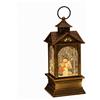 Lanterna Natalizia con Carillon Decorativo Decorazione da Tavolo Magico