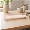 Tavola di Legno con Gambe di Supporto Elevato Poggiabraccio Ergonomico