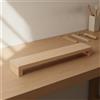 Tavola di Legno con Gambe di Supporto Elevato Poggiabraccio Ergonomico