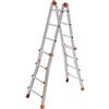 Marchetti SCALA TELESCOPICA SQUADRAPIU MARCHETTI - ALLUMINIO H.CM 180/630 PIOLI 6+6