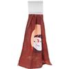 Absorbent Brown Christmas Hand Towels for Bathroom Kitchen Hanging