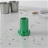 Adattatore in Alluminio Resistente Raccordo Argento per Officina, Verniciatori