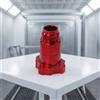 Adattatore in Alluminio Resistente Raccordo Argento per Officina, Verniciatori