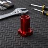 Adattatore in Alluminio Resistente Raccordo Argento per Officina, Verniciatori