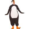 W WIDMANN MILANO Party Fashion - Set costume da pinguino | Costume da animale con tuta, copricapo con maschera e zampe per il Carnevale, feste a tema ed eventi dedicati agli animali