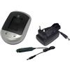 PowerSmart Caricabatterie + Cavo Di Ricarica Per Sanyo DB-L90, DB-L90AU