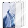 Cadorabo 3x Vetro temperato per Oukitel C51 Pellicola Prottetiva Proteggi schermo
