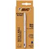 ‎OFFICE DEPOT Bic 92065 Penna Sfera Con Cappuccio Cristal Re'New 1Mm Blu