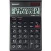 Sharp 0000068393 Sharp CALCOLATRICE SH-EL125TWH NERO/RETRO BIANCO