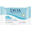 Lycia, Salviette Struccanti all'Acqua Micellare 3 in 1, Eco Tessuto Doppia Azion