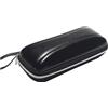 Black PU Sunglasses Case Soft Lining Scratch Proof Glasses Storage Box
