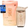 SHEKO Collagene Idrolizzato - Bovino Tipo 1, 2 e 3 - 450 g + Shaker
