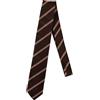 Reusable Black Men Neck Tie Polyester Material Costume Party Necktie