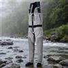Wader a Torso con Cerniera Frontale Impermeabili Wader con Piedi in Neoprene