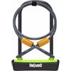 OnGuard Neon U-Lock/Cavo Nero Verde