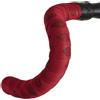 Cinelli Gravel Travel Suede Gel Bar Tape, Crimson Red - 3.2mm Comfort EVA + Ultr