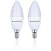 BLAUPUNKT LED E14 a candela 10W 820lm 4000K Bianco Neutro, Confezione da 2 | Sostituisce alogena 80-100W, Luminosità immediata, IRC elevato, Fascio ampio - per uffici domestici e sale da pranzo