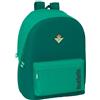 safta Real BETIS - Zaino per laptop da 15,6 e USB, ideale per giovani di diverse età, tessuto riciclato, comodo e versatile, qualità e resistenza, 31 x 18 x 44 cm, verde acqua, M, Casual