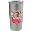 Electricity Enthusiast Works Power Grids Preferito Cliente Griglia Elettrica Appassionato Bicchiere termico in acciaio inox doppia parete
