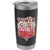 Electricity Enthusiast Works Power Grids Preferito Cliente Griglia Elettrica Appassionato Bicchiere termico in acciaio inox doppia parete