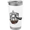 3EPL Artisanal Roast & Coffee Club Espresso Portafilter Beccuccio Crema Caffè Grafica Bicchiere termico in acciaio inox doppia parete